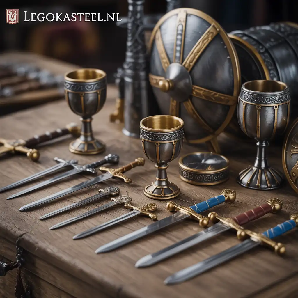Kinderfantasie: Spelen met Legokastelen