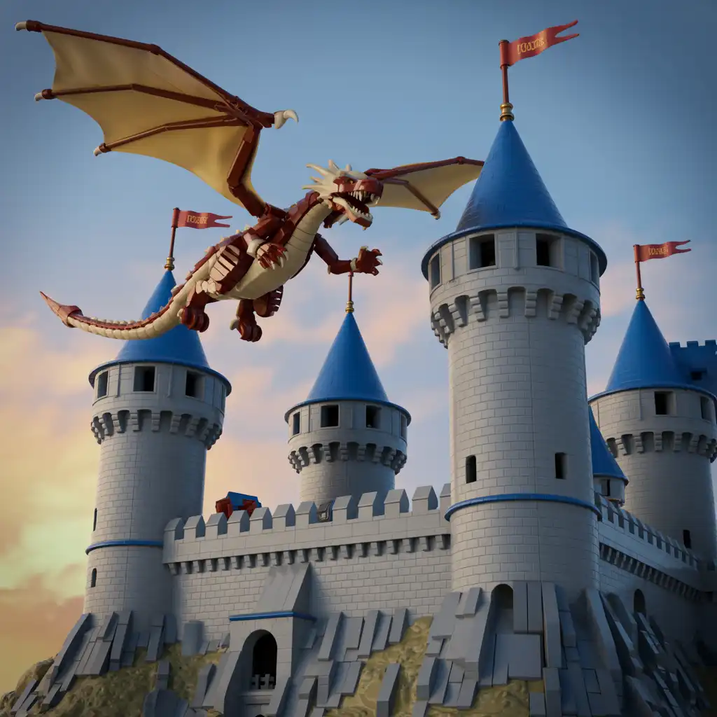 Creatief met LEGO: Kastelen Bouwen